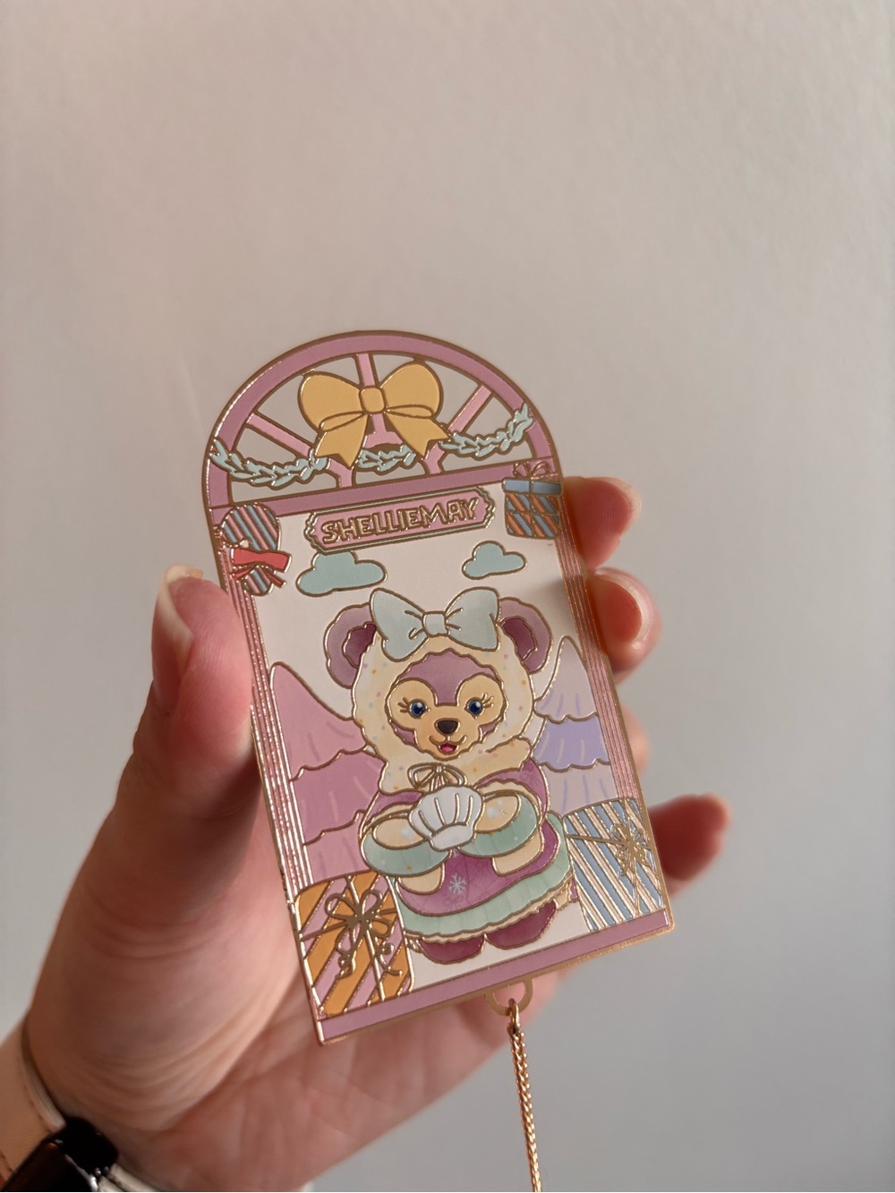 Disney Shelliemay Enamel Metal Bookmark